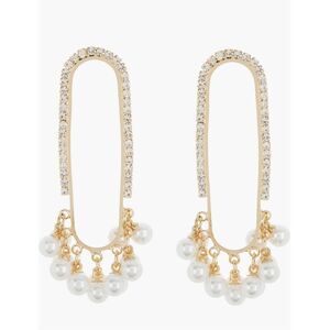 Tasha Crystal & Imitation Pearl Statement Earrings